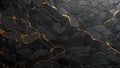 Luxurious Onyx Flow: Slate Background Opulence. AI generate