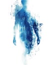 Experience the fusion of technology and art in this ethereal digital abstraction