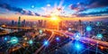 Experience the Future of API Gateway Management A Dynamic Aerial View of Data Streams and Seamless Integration