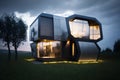 Futuristic Eco-House: Minimalist Design & Energy Efficiency