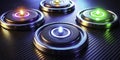 Illuminated Power Buttons A Symphony of Light and Control in Modern Tech Design