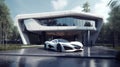 The Ultimate Luxe: Futuristic Bionic House & Supercar Combo