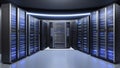 Glowing Elegance: RackRhapsody\'s Illuminated Data. AI generate