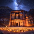 Petra\'s Treasury at Night - A Photographer\'s Dream