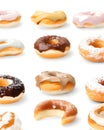 Heavenly Donuts: Delightful Rings of Sweetness Royalty Free Stock Photo