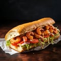 Po\' Boy: Traditional Louisiana Sandwich with Beef or Seafood