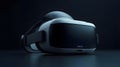 Experience immersive gaming with cutting-edge VR headset technology for virtual reality simulations Royalty Free Stock Photo