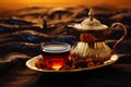 Experience the intensity of Arabian black coffee, a true cultural delight