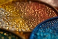 Vibrant Patterns on Paris 2024 Olympic Medals