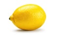 Radiant Isolated Lemons on a White Background