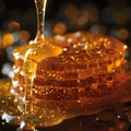 Golden honey surplus.