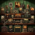 Diverse Characters and Stories Through Vintage Radios