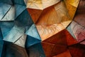 Geometric Mosaic: A Vibrant Abstract Royalty Free Stock Photo