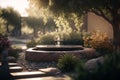 Jaw-dropping Green Oasis: Solar-Powered Epic Composition with Unreal Engine 5 Royalty Free Stock Photo