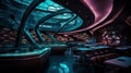 Futuristic Martian Cuisine: Close-Up of Restaurant with Sony A9 Photoshoot