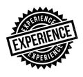 Experience rubber stamp