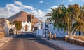 La Candelaria Church in La Oliva, Fuerteventura Royalty Free Stock Photo