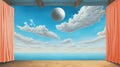 Realistic Surreal Solar Power Painting By Magritte In Ultra Hd