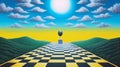 Realistic Surreal Solar Power Painting By Magritte In Ultra Hd