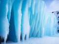 Arctic Wonders: Mesmerizing Ice Wall Prints Available