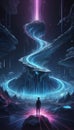 QuantumQuotient: Symphony of Speed in Data Evolution. AI generate