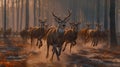 Deer Running In Ultra Hd Cinematic Quality With Canon Eos R3