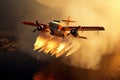 Experience the thrill of a water bomber