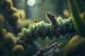 Forest Flight: Hyper-Detailed Caterpillar & Moth Madness in Unreal Engine 5\'s Ultra-Wide Angle Cinematic Epic