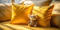 Peaceful Pillow Photography A Compositional Study of Cozy Comfort Relaxing Sleep and Serene Moods Royalty Free Stock Photo