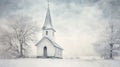 Experience the Tranquility of a Church Choir Singing Christmas Carols Royalty Free Stock Photo