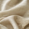 Beige cotton fabric background