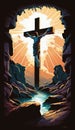 Experience the View from the Tomb: Jesus Cross in Stunning Detail