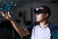 Experience Virtual Reality world with hololens 1