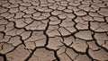 Experiencing severe water scarcity, highlighting the environmenta Royalty Free Stock Photo
