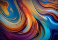 Experiencing Tranquil Euphoria Through Mesmerizing Abstract Swirls