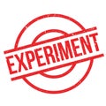 Experiment rubber stamp Royalty Free Stock Photo