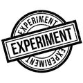 Experiment rubber stamp Royalty Free Stock Photo