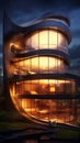 Experimental Architecture Design Creative pure lux, Generative AI