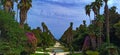 Experimental Garden in Hamma, Algiers Royalty Free Stock Photo