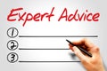 Expert advice Royalty Free Stock Photo