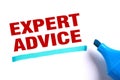 Expert advice