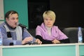 Expert Andrei Buzin and policies Evgeniya Chirikova