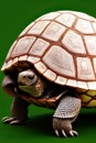 Sulcata Tortoise Animal. Illustration Artist Rendering