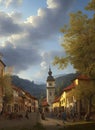 Ankaran, Ankaran, Slovenia. Generative AI. Royalty Free Stock Photo