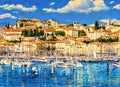 Antibes, Provence-Alpes-CÃ´te dâAzur, France. Generative AI.