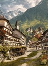 Balzers, Balzers, Liechtenstein. Generative AI.