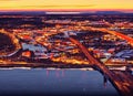 Duluth, Minnesota, United States. Generative AI. Royalty Free Stock Photo