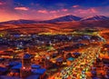 Erzurum, Erzurum, Turkey. Generative AI.