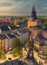 Kalisz, Wielkopolskie, Poland. Generative AI. Royalty Free Stock Photo