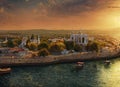 Kerch, Krym,  Avtonomna Respublika, Ukraine. Generative AI. Royalty Free Stock Photo